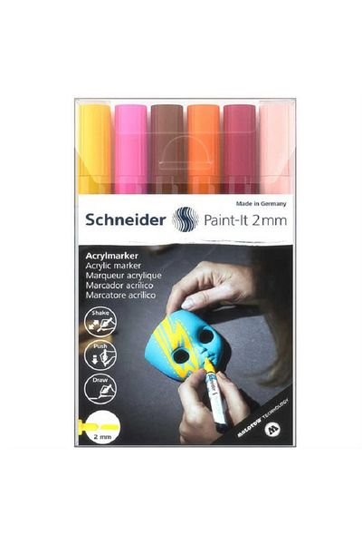 SCHNEIDER 310 Acrylic 2 Mm Marker Set - Scm520