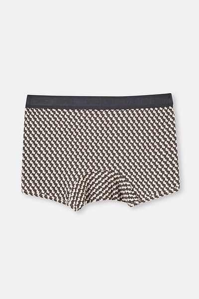 Dagi Anthrazit 4210 gemusterte Micro-Modal-Boxershorts