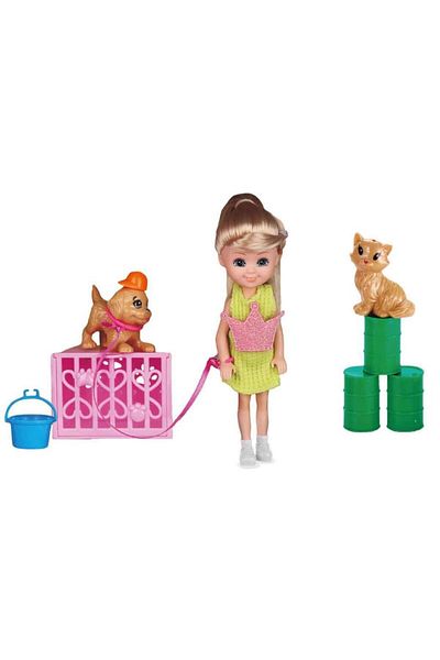 Benimpazar Belissa and Her Cute Animals Grooming Set