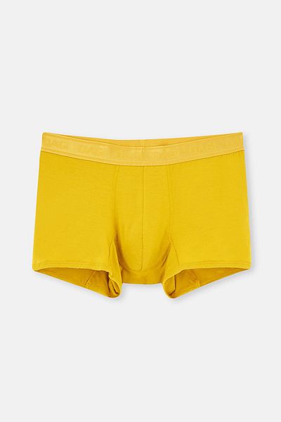 Dagi Antracit-mustár-kék 4210 3 részes lapos mikro modális boxer