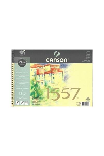 Canson 1557 25x35 Resim Defteri 15 Yp 180 gr 180152535
