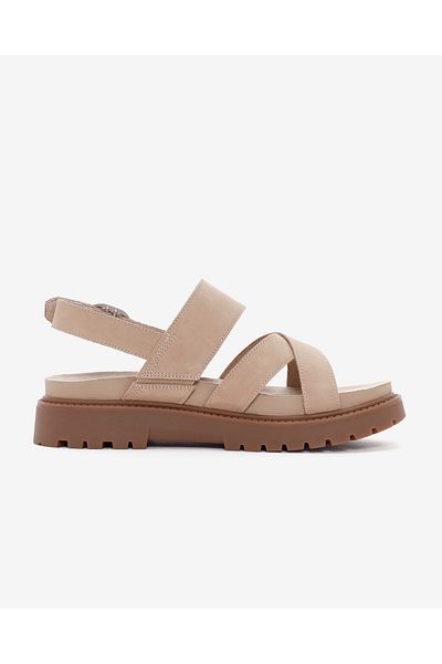 Timberland صندل نسائي باللون البيج - Tb0a61t4en31
