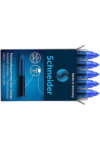 SCHNEIDER One Change 5-Piece Blue Refill Cartridge Set -185403