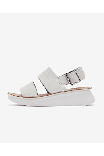 CLARKS Velhill Strap Kadın Beyaz Sandalet 26170824