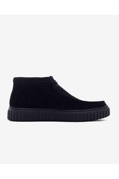 CLARKS Torhill Hi Black Boots 26173664