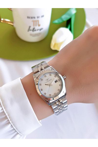 FERRO 3 Atm Water Resistant Ion Coating Women's Wrist Watch and Bracelet Set - Efl21519-Ya