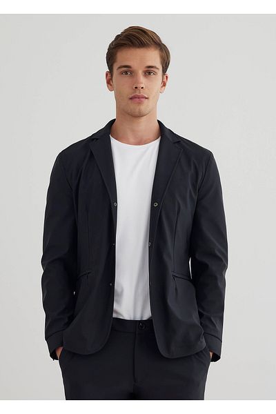 Boris Becker Navy Blue Colored Hooded Removable Mostra Jacket