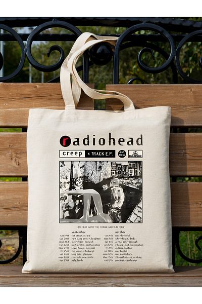 Cemira Υφασμάτινη τσάντα Radiohead Creep Tote Bag