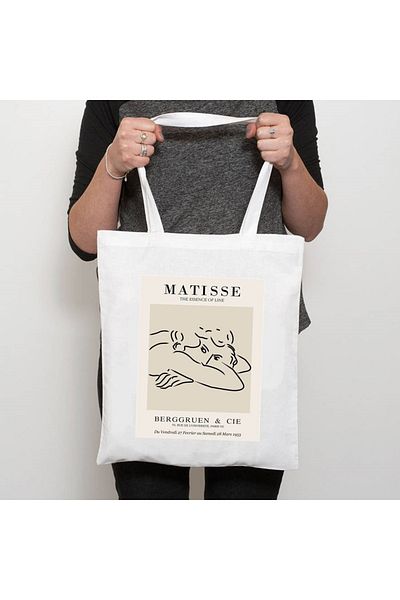 Cemira Matisse, The Essence of Line, grosime, interioară, fără prezentare. Geantă din stofă