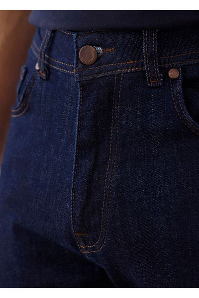 Boris Becker Navy Blue Color 5 Pocket Denim Trousers