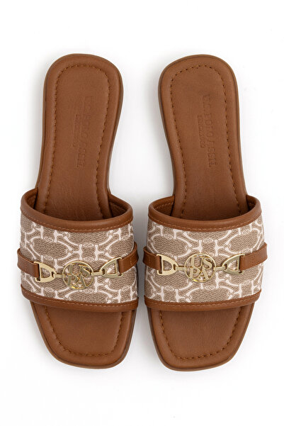 U.S. Polo Assn. Kadın Vizon Terlik 50287288-VR052