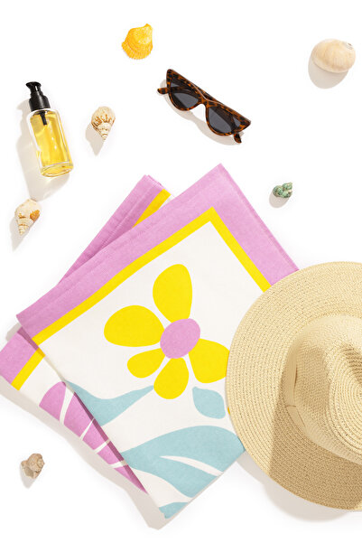 U.S. Polo Assn. منشفة الشاطئ النعناع للفتيات 50287454 -VR090