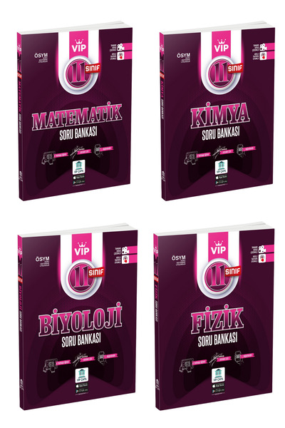 ÇAPA YAYINCILIK 11.sınıf Sayısal Branş Soru Bankası Seti