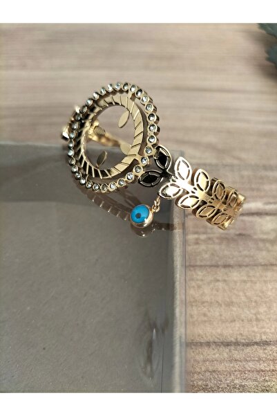 Arjew Paslanmaz Çelik Çeyreklik Çerçeveli Kelepçe Bileklik