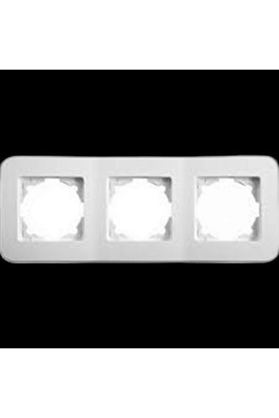 VİKO White Triple Viko Rollina Frame