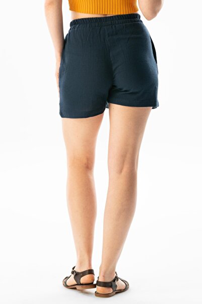 Eliş Şile Bezi Ada Şile Тканина Літній Шорти Спідниця Синій Lcvt
