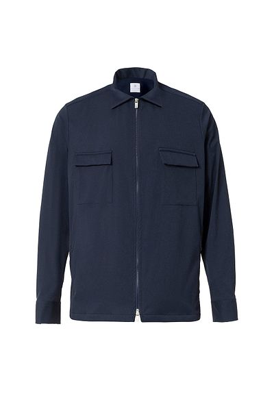 Boris Becker Navy Blue Color Technical Outer Shirt