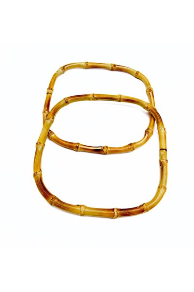 angel çanta aksesuar مقبض حقيبة Angel Bag Accessory مربع الشكل من الخيزران ال...