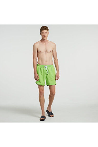 Nautica Erkek Yeşil Standart Fit Şort Mayo