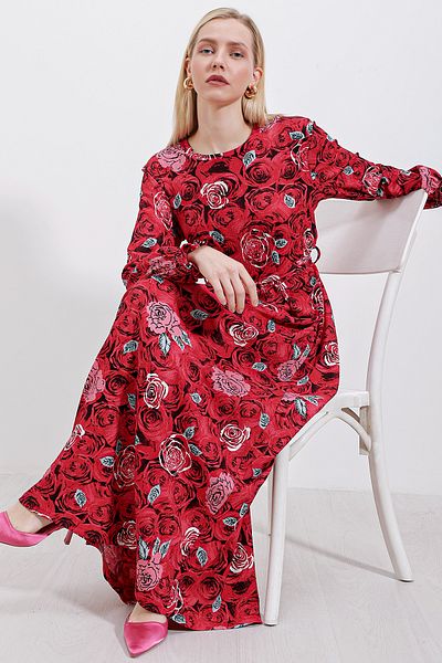 Bigdart 1525 Rochie Hijab Tricotata - Rosie