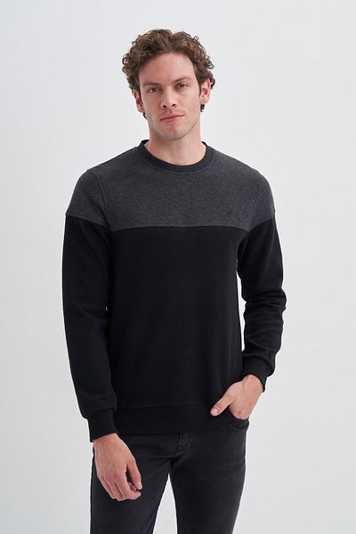 Cazador Φούτερ CAZ 5622 Thessaloniki Black Melange