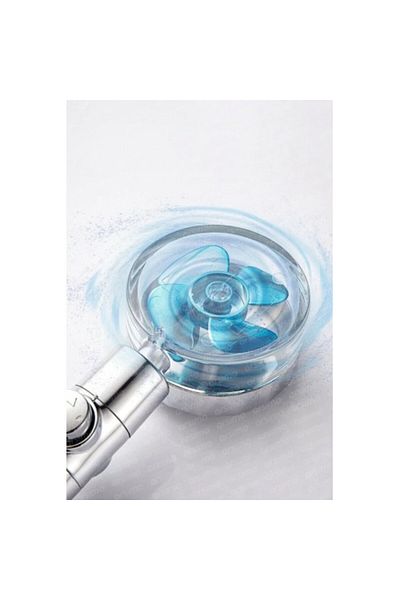 evimdeyokyok Shower Head Turbo Propeller Cooling Design