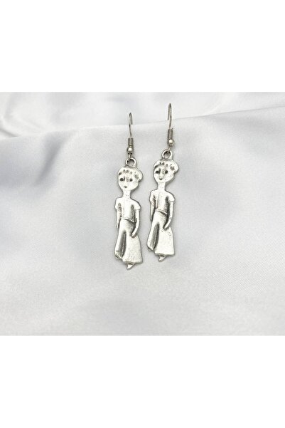 Herşey Nota حلق فضي بتصميم شخصية الأمير الصغير