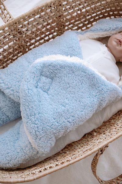 Lilabio Welsoft Outer Swaddle Blanket with Feet 0-12 Months (INDOOR OUTDOOR WELSOFT)