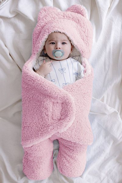 Lilabio Welsoft Outer Swaddle Blanket with Foot 0-12 Months
