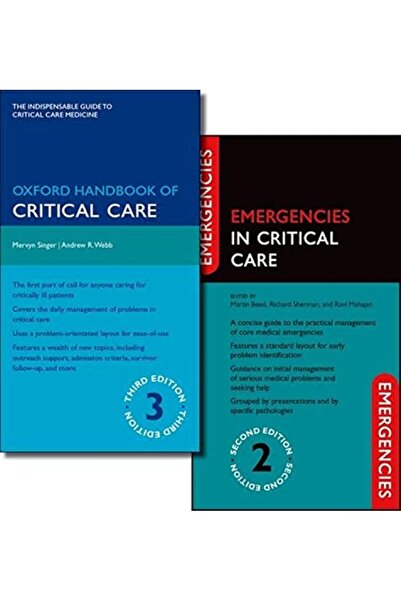 OXFORD UNIVERSITY PRESS دليل أكسفورد للعناية الحرجة، الطبعة الثالثة وحزمة الط...