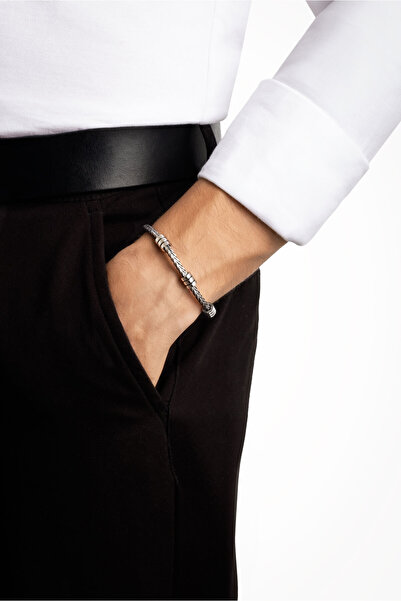 So CHIC... Samuray 21 Cm Çelik Erkek Bileklik