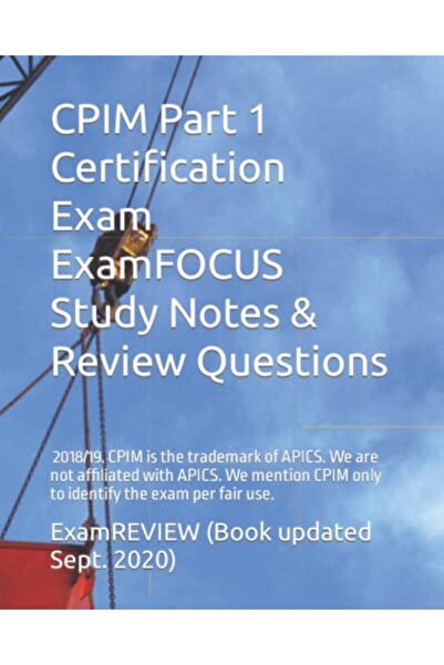 Ingram Internatıonal Inc ملاحظات دراسية وأسئلة مراجعة لامتحان شهادة CPIM الجز...