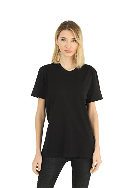 noetr Fekete füstölt szürke 100% pamut 3 részes női alap póló csomag