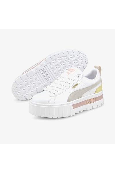 Puma Mayze Women's Platform White Sports Shoes