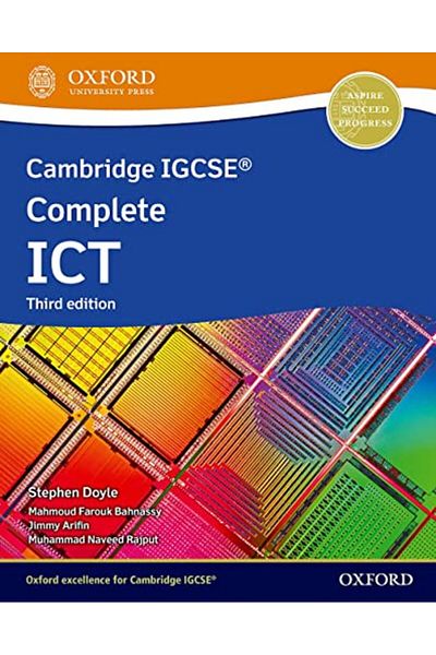OXFORD UNIVERSITY PRESS كتاب Cambridge IGCSE Complete Ict Student Book الطبعة الثالثة
