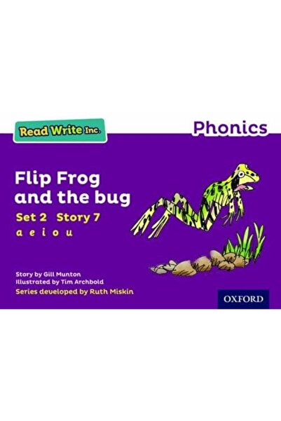 OXFORD UNIVERSITY PRESS اقرأ و اكتب شركة فونيكس أرجوانية المجموعة 2 كتاب قصصي 7 فليب الضفدع والحشرة
