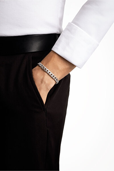 So CHIC... Klasik Stil Erkek Çelik Bileklik