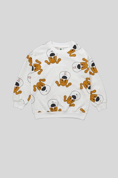 ÇİTİL Dog Printed Sweatshirt Set 2-5 Years