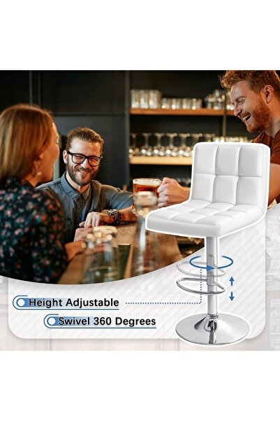 Mahmayi Ultimate C8541 Bar Stool - White