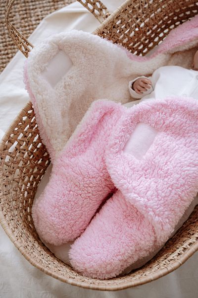 Lilabio Welsoft Outer Swaddle Blanket with Foot 0-12 Months