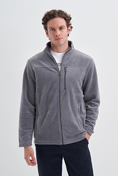 Cazador CAZ 5633 Πλεκτή ζακέτα - Γκρι