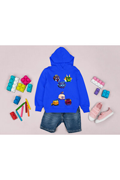 MAGORS بدلة بلوكس فرويتس مطبوعة بقلنسوة و3 خيوط للأطفال بدون جيوب