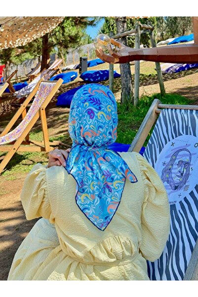 İpekhan Nature Mina Soft Scarf Light Blue 1146-13