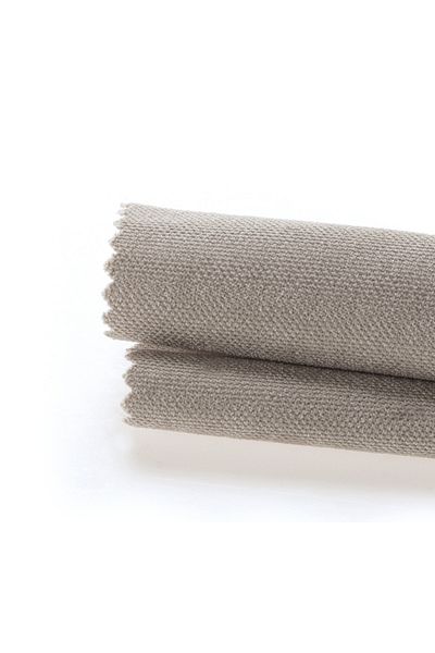 Demor Home Velvet Textured Extra-for Gathered Light Gray High Quality Background Curtain Single Wing