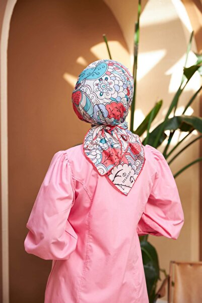 İpekhan Colorday Melodi Μαλακό Κασκόλ Κόκκινο 1153-10