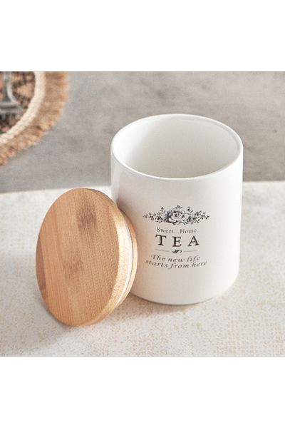 Home Box Sweet Home Tea Canister - 9.5 cm