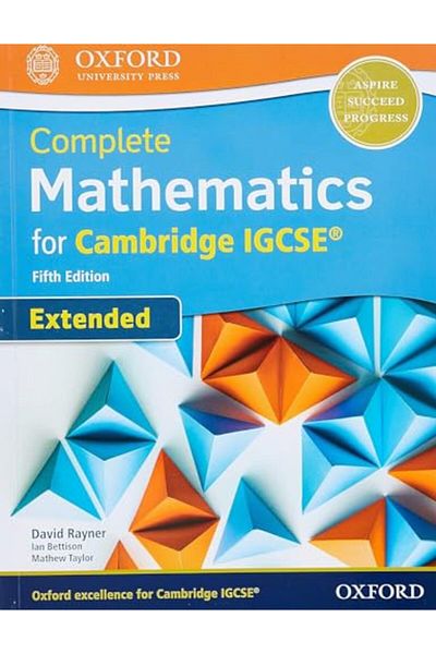 OXFORD UNIVERSITY PRESS Complete Mathematics For Cambridge Igcse R Student Book Extended