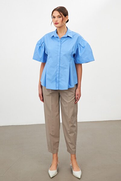 Setre Сорочка з синім балоном на рукаві