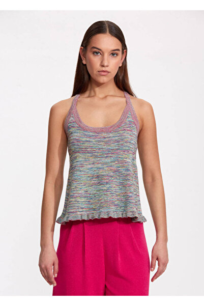 Knitss Трикотажний топ з хрестоподібними бретелями