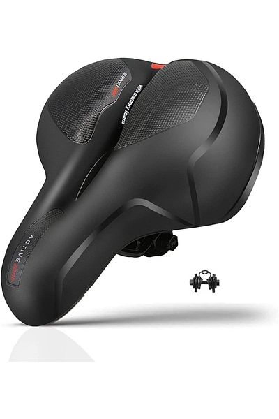 Rectus Bike Saddle Airzone Air Ducted Elastomer Spring Soft Texture a Quality Bike Saddle